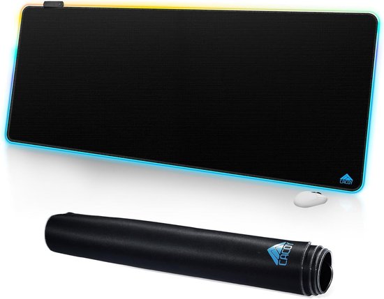 XXL Gaming Muismat met RGB Verlichting, 1500x600mm, Antislip van Merkloos