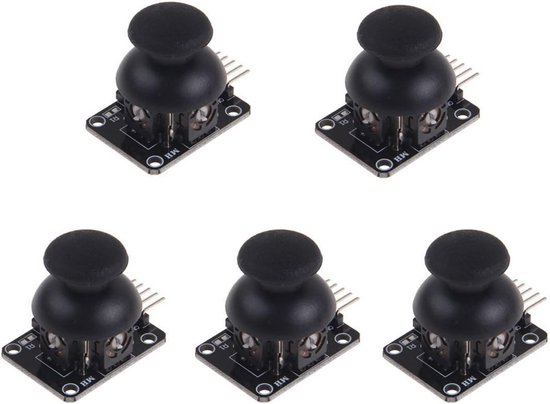 XY Dual Axis Joystick Breakout Module voor Arduino 5 Stuks van Merkloos
