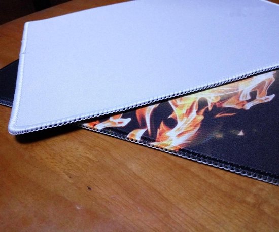 YENDOSTEEN Gaming muismat 2023 jaarkalender met vakantie, strandvogels muismat met gestikte rand PAD#991 260* 210* 3 mm