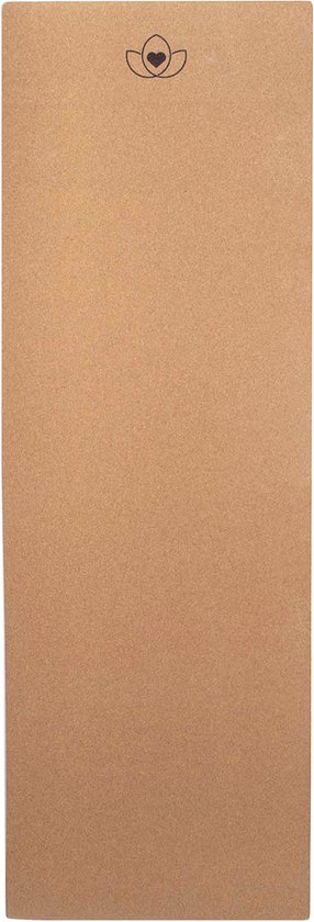 Yogamat natuurkurk lotus - Lotus | 4 mm | fitnessmat | sportmat | pilates mat van Merkloos