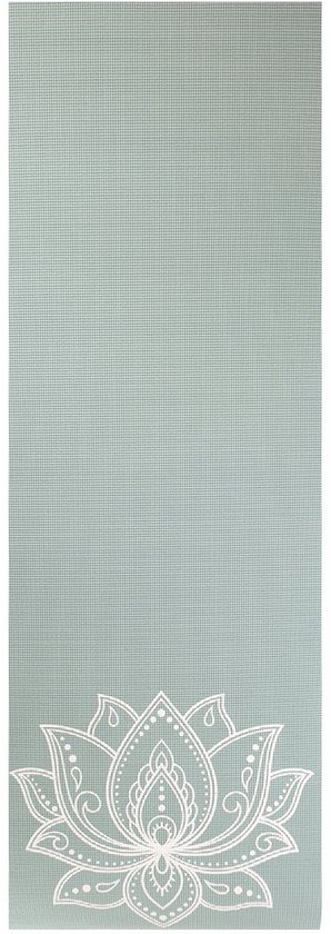 Yogamat sticky extra dik lotus asgroen - Lotus | 6 mm | fitnessmat | sportmat | pilates mat