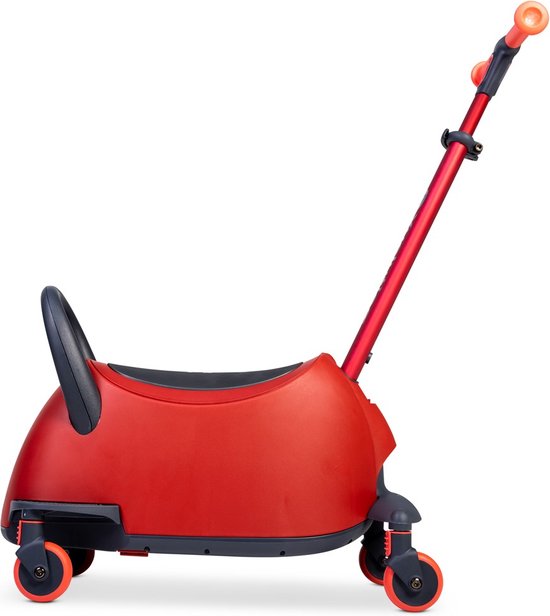 Yvolution baby rollator/scooter Yglider Luna rood van Yvolution