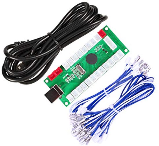 Zero Delay Arcade USB Encoder voor Joystick en Knoppen - Compatibel met Windows en Raspberry Pi van EG STARTS