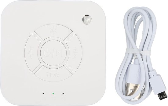 ZVD Draagbare geluidsmachine voor volwassenen en baby's - Slaaphulpmiddel met rijke modi - Slaapmachine met witte ruis - Witte ruis voor thuisgebruik - Geluidsmachine - Reizen, kinderopvang van Merkloos