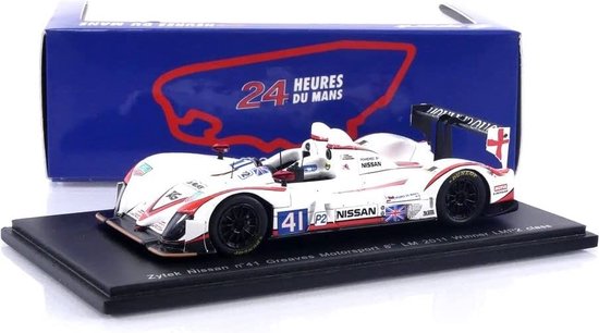 Zytek Nissan Greaves Motorsport #41 Le Mans LMP2 Class Winner 2011 - 1:43 - Spark van Spark